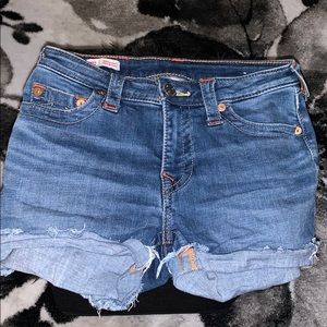 True religion jean shorts